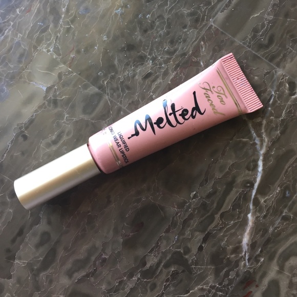 Melted lipstick