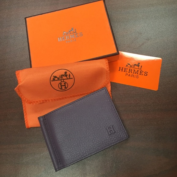 purple HERMĒS wallet