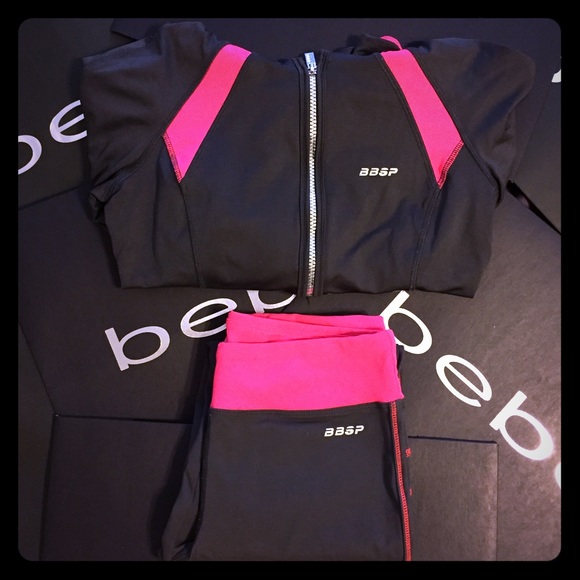 Bebe sport BBSP athletic wear workout clothes