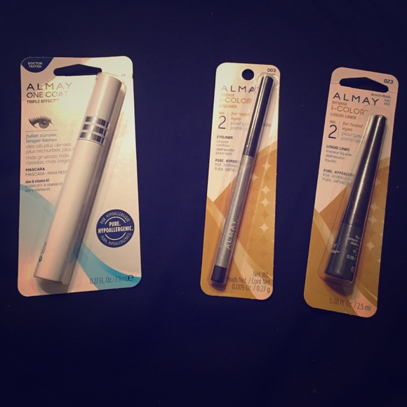 Almay 3 piece makeup bundle