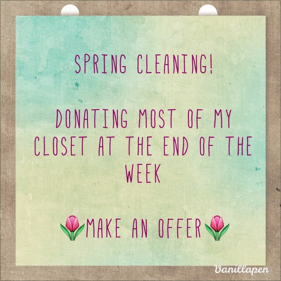 SPRING CLEANING EVERYTHING MUST GO