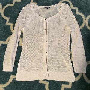 American eagle 3/4 length sleeve cardigan med