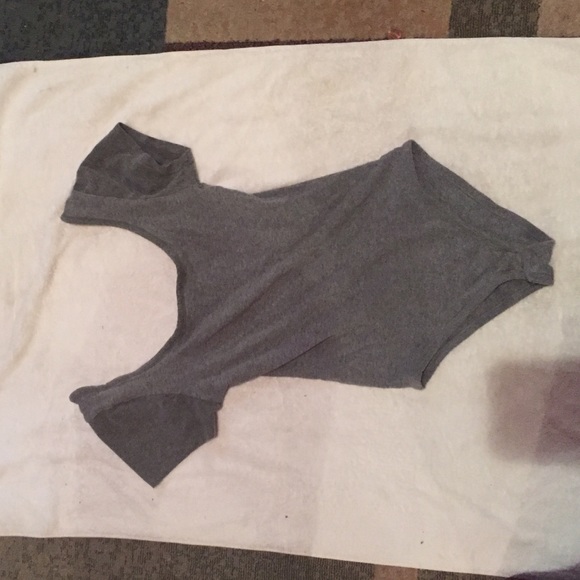 Gray onesie