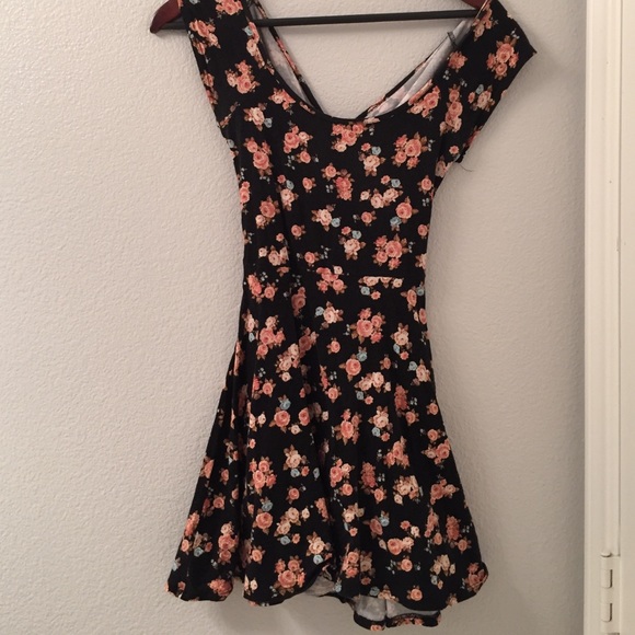 Short floral dress