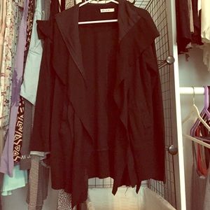 Comme Toi black cardigan