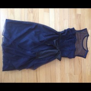 White by Vera Wang Bobbin Net Dress