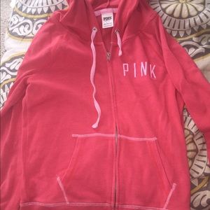 V.S PINK Coral Hoodie