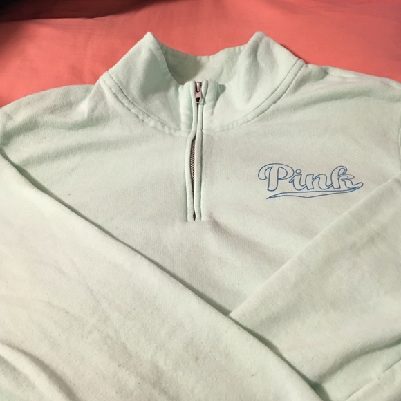 PINK half zip hoodie