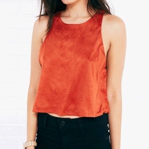 🎉🎉 HP 🎉🎉 Suede Top- Wet Seal