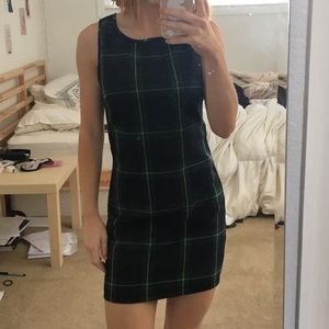 Brandy Melville plaid dress.