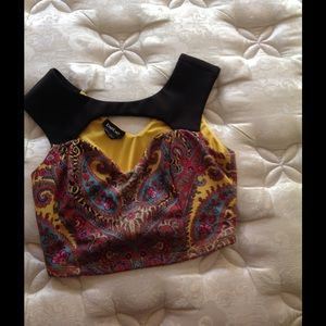 Bebe crop top