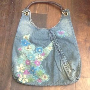 Denim Tinkerbell Disney handbag