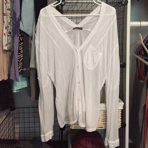 Brandy Melville white button up