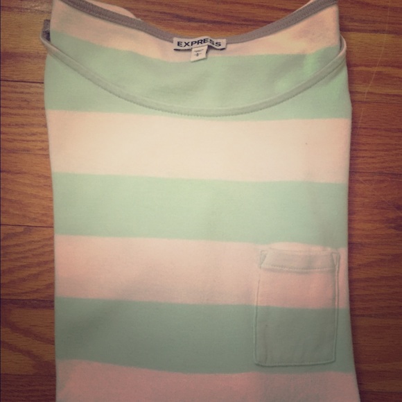 Express striped top