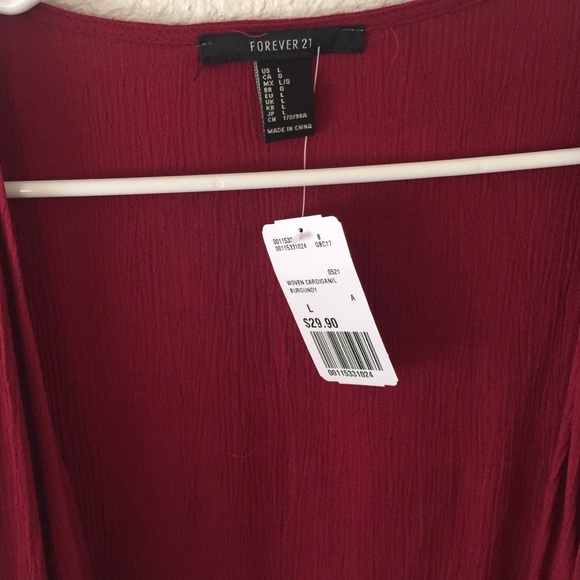 NEW Forever 21 Fringe Cardigan - Picture 2 of 4