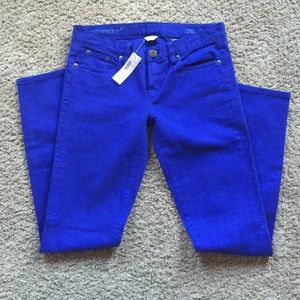 Tall blueberry toothpick pants. Tag was ripped off