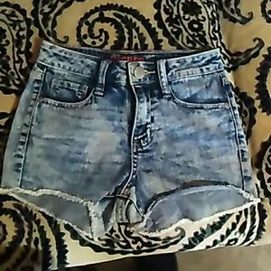 high waisted shorts