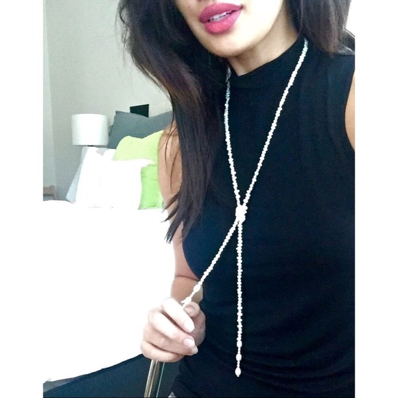 Freshwater Pearl Laso Necklace
