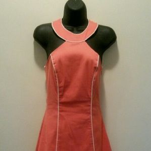 BEBE CRISS CROSS BACK DRESS  VERY PRETTY