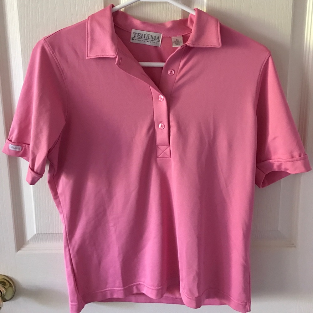 Pink polo