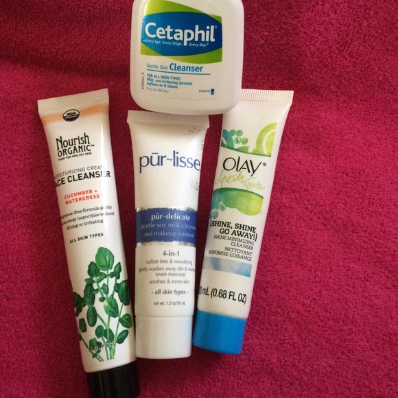 Gentle skin cleansers