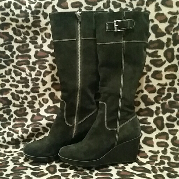 Today Only! Cole Haan Suede Boots w/Nike Soles