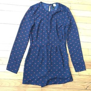 NWOT Fox print Romper