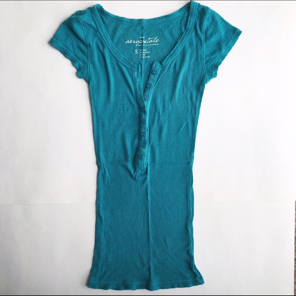 🎽teal Aeropostale shirt🎽