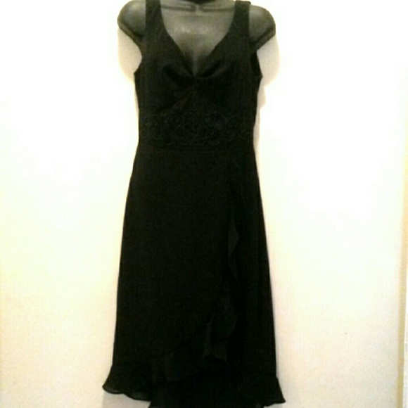 Beautifully black embroidery dress