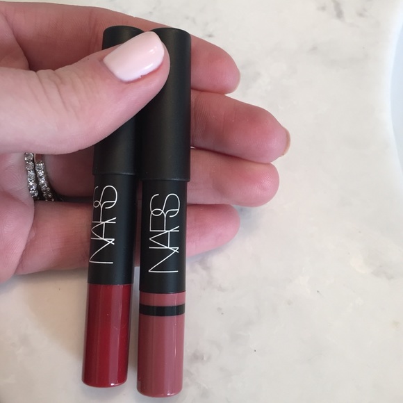 NARS lip pencils in cruella and rikugien