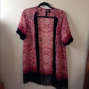 Petticoat alley kimono style jacket