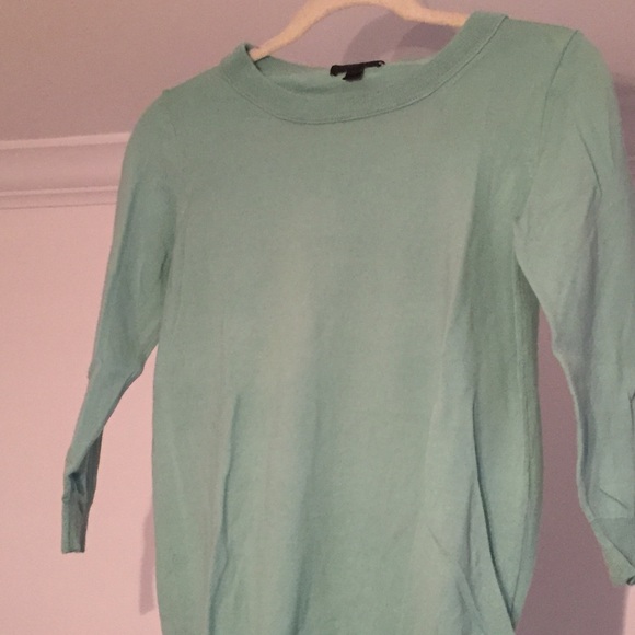 Jcrew Tippy Sweater in Aqua - Picture 3 of 3
