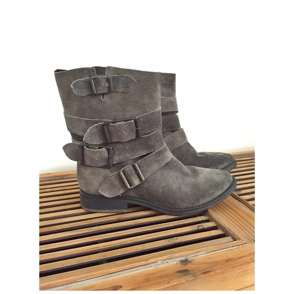 Suede Leather Boots