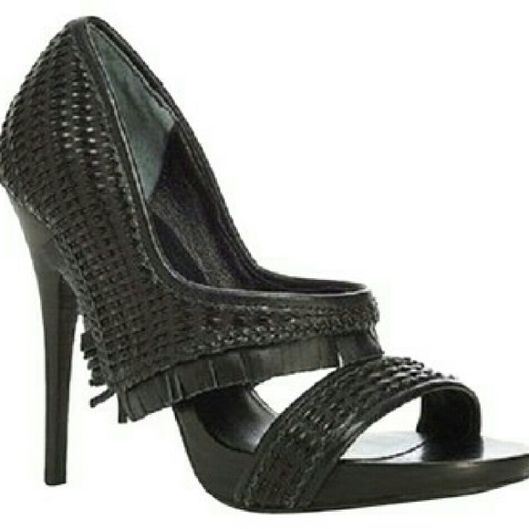 "Evan" Black Sandals/Heels