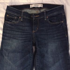 Abercrombie & Fitch Dark Wash Bootcut Jeans