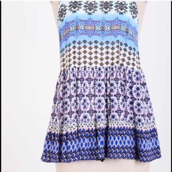 Sold Out! Pretty in Periwinkle Halter Top - Picture 3 of 4