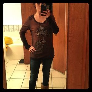 Velvet Stone Top in Large