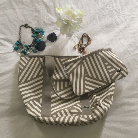 Lacoste Tote with mini Pouch