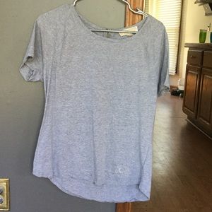 Michael Kors gray short sleeve shirt