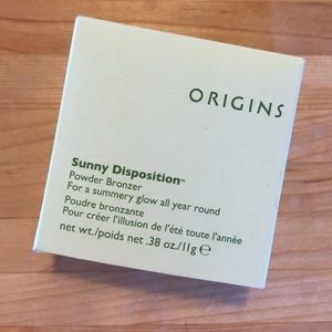 NEW Origins sunny disposition