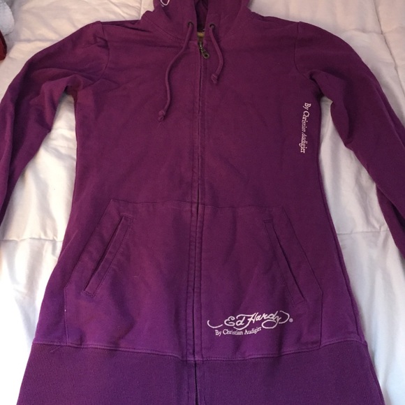 Ed Hardy Tunic Hoodie Love & Roses