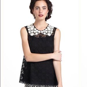 Lace Peter Pan collared blouse