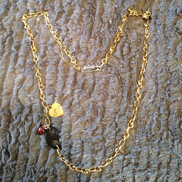 JUICY COUTURE -  Gold Chain Necklace