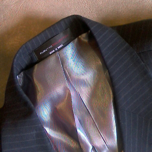 Fubu The Collection Size 56R Mans Suit Jacket - Picture 2 of 4