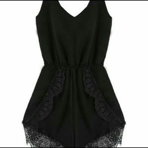 ADORABLE Black Lace Romper!!!