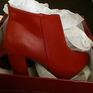Red booties
