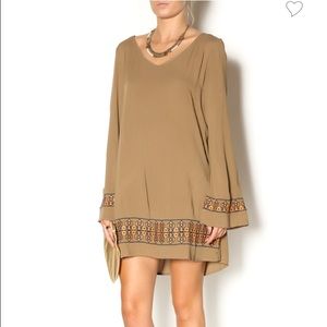 Sold 🚫🚫🚫 UMGEE tan boho dress