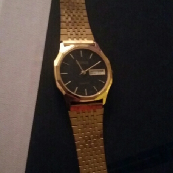 Benrus Unisex gold tone watch