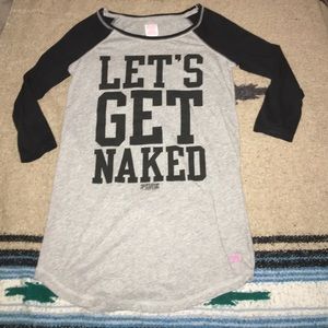 VS Pink sleep shirt
