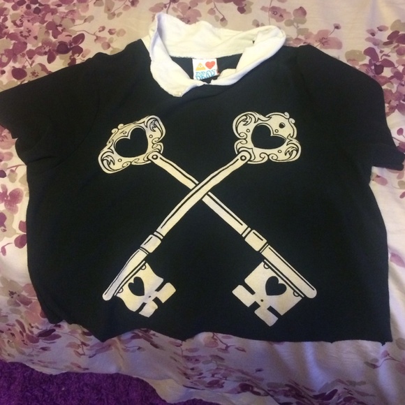 Drop Dead Key Crop Top
